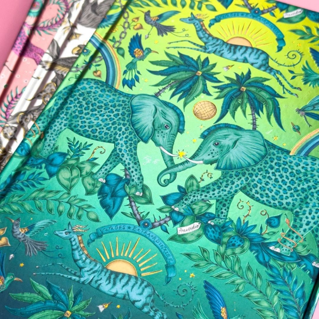 Zambezi Emma J Shipley A5 Lined Journal - Flame Tree - Flame Tree