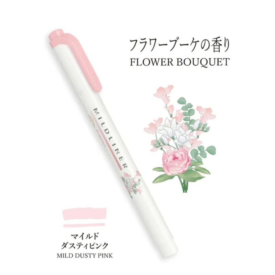 Zebra Mildliner Fragrance Duo-Tip Pens - Set of 6 - Zebra