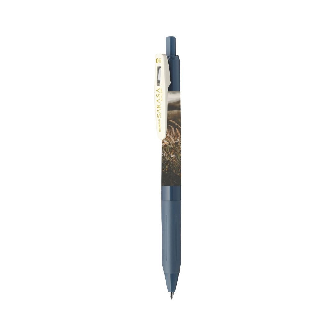 Zebra Sarasa Clip Calming Moments Gel Pens - Blue Grey - Zebra