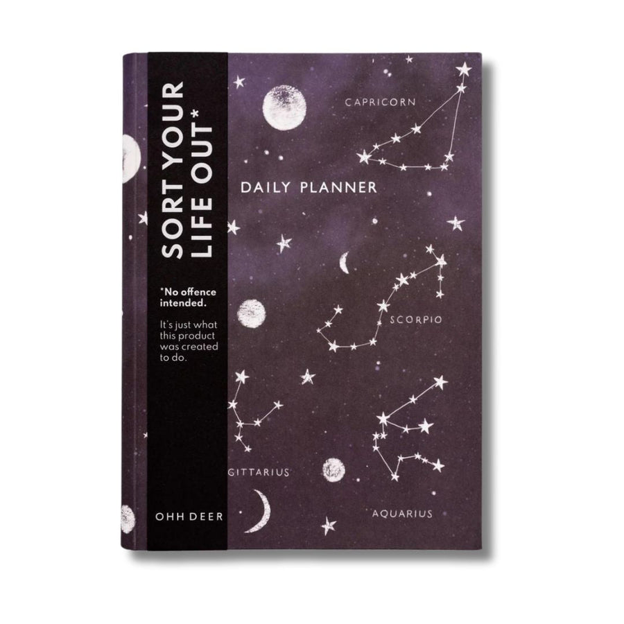 Zodiac Constellation Daily Planner - Ohh Deer - Planners - Under the Rowan Trees