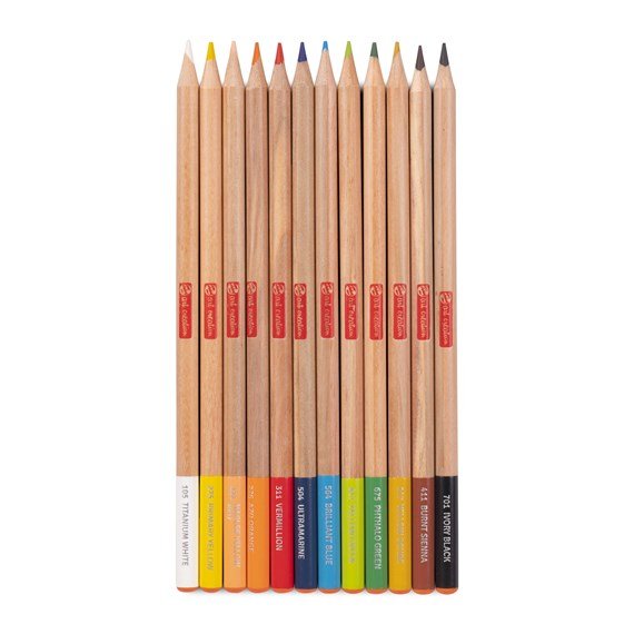 12 Coloured Pencils - Talens Art Creation - Under the Rowan Trees