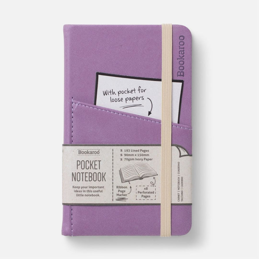 A6 Pocket Notebook Aubergine - Bookaroo - Notebooks - Under the Rowan Trees