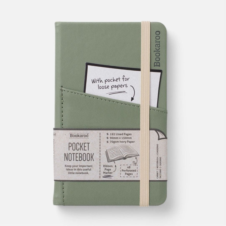 A6 Pocket Notebook Fern - Bookaroo - Notebooks - Under the Rowan Trees
