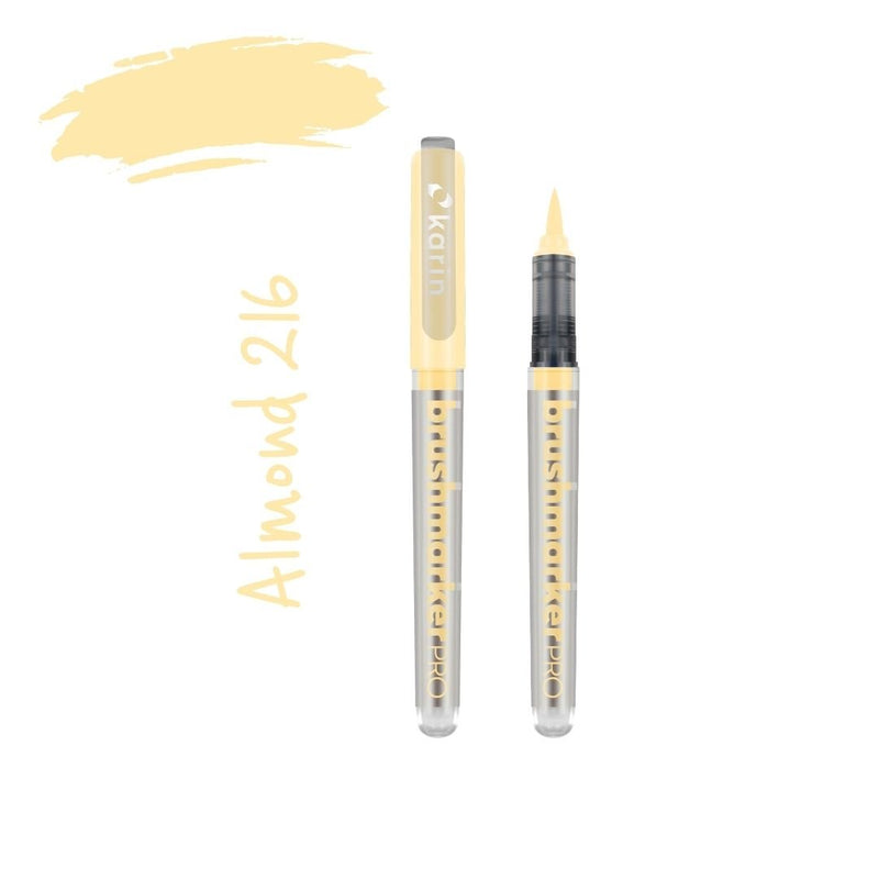 Karin Brushmarker Pro - Colourful Brush Pens-Pens-Karin-Almond