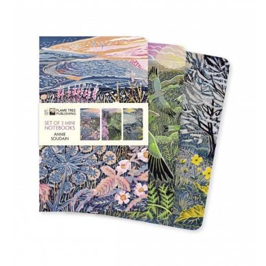 Annie Soudain Mini Notebook Collection - Flame Tree - Notebooks - Under the Rowan Trees