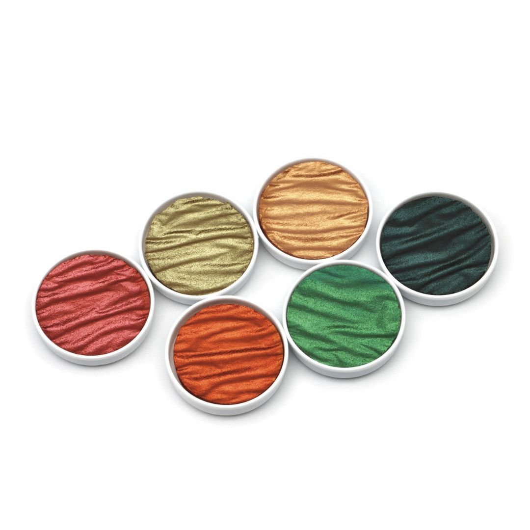 Autumn Coliro Pearlcolors Set of Six-Calligraphy Inks-Coliro-