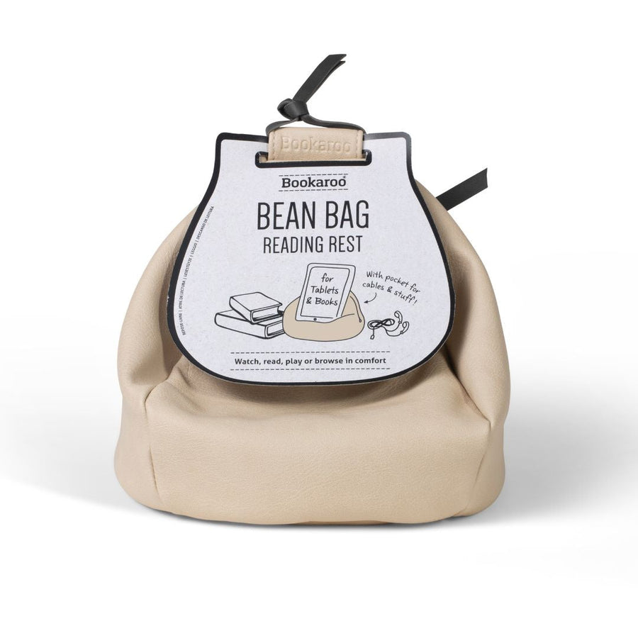 Bean Bag Reading Rest Cream - Bookaroo - Storage - Under the Rowan Trees
