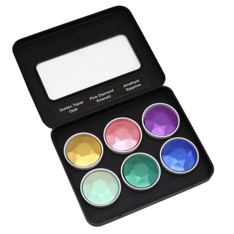 Bling Coliro Pearlcolors Set of Six-Calligraphy Inks-Coliro-