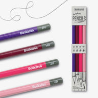Bookaroo Graphite Pencils Pinks & Purples - Bookaroo - Pencils - Under the Rowan Trees