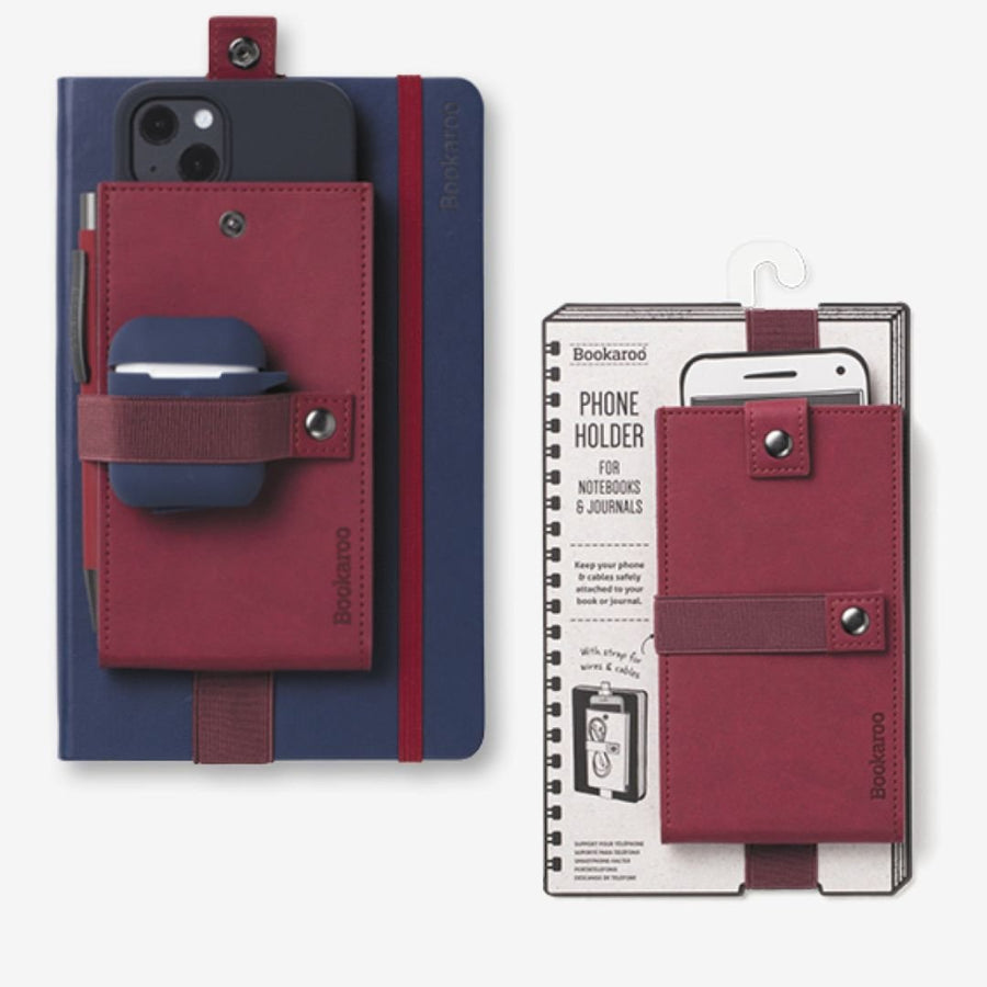 Bookaroo Phone Holder Dark Red - Bookaroo - Phone Cases - Under the Rowan Trees