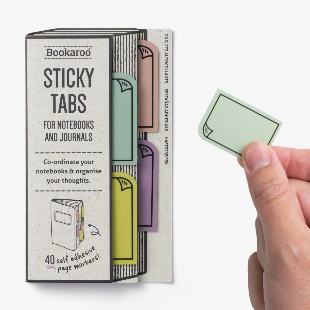 Bookaroo Sticky Tabs Pastels - Bookaroo - Page Markers - Under the Rowan Trees