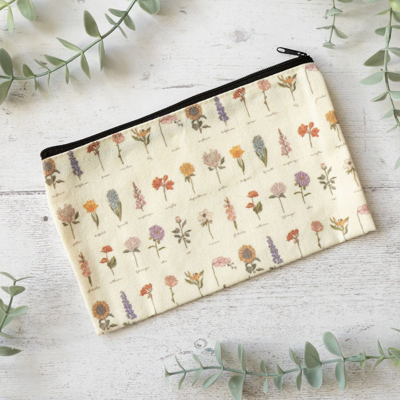 Botanics Canvas Pencilcase-Pencil Cases-Under the Rowan Trees-