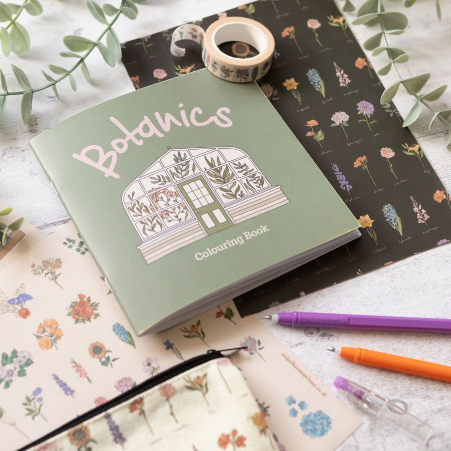 Botanics Colouring Book-Colouring Books-Under the Rowan Trees-