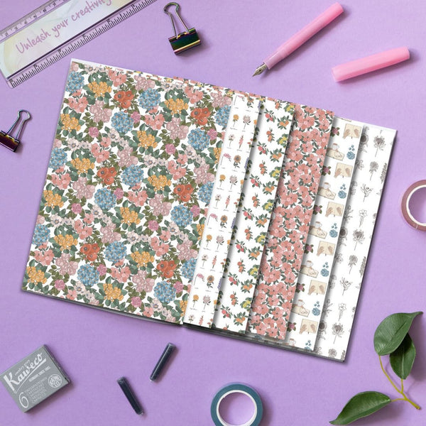 Botanics Digital Scrapbook Papers-Digital Downloads-Under the Rowan Trees-