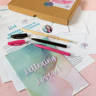 Brush Lettering Beginner Set - Under the Rowan Trees - Gift Sets - Under the Rowan Trees