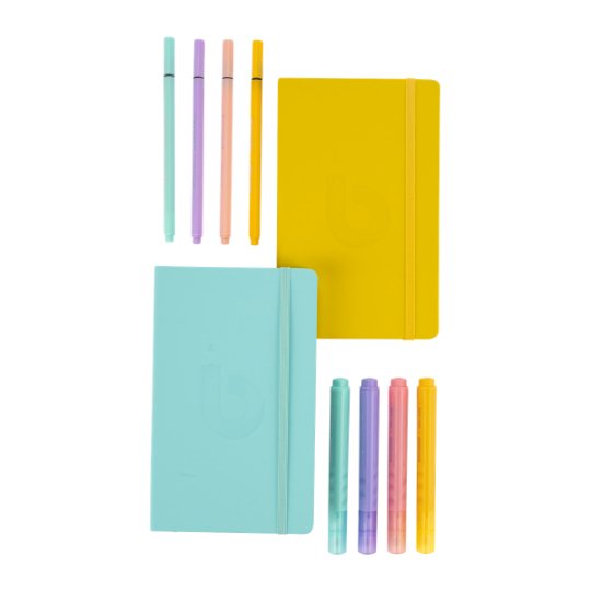 Bullet Journal - Turquoise - 13 x 21cm - Bruynzeel - Notebooks - Under the Rowan Trees