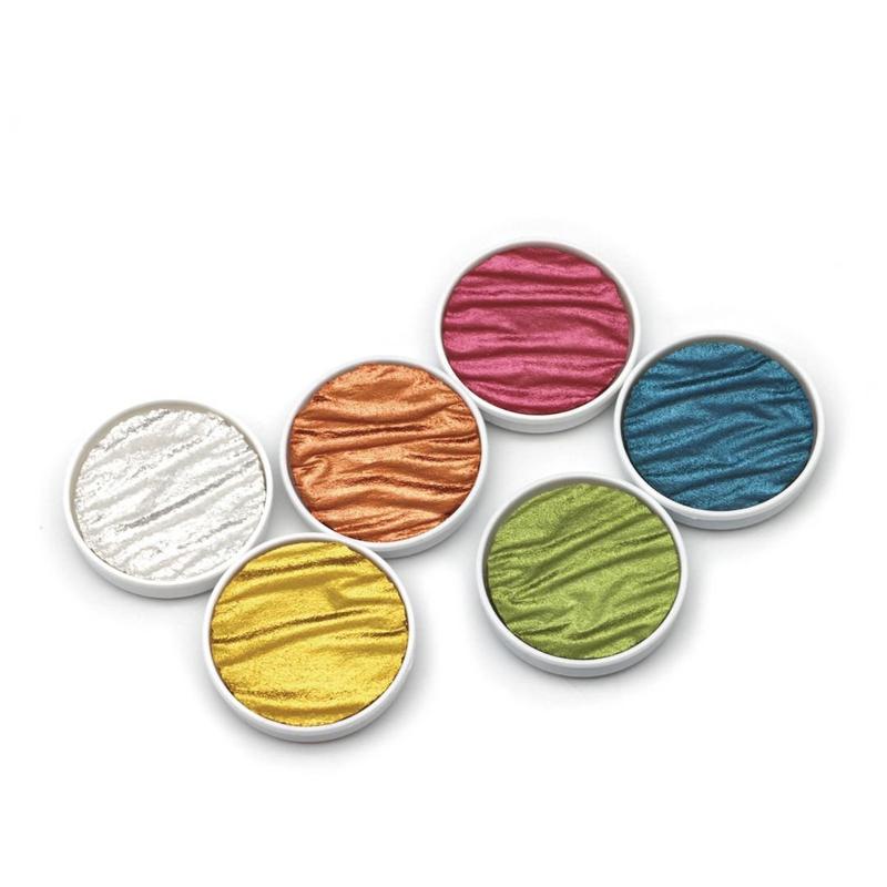 Candy Finetec Coliro Pearlcolors Set of Six-Calligraphy Inks-Coliro-