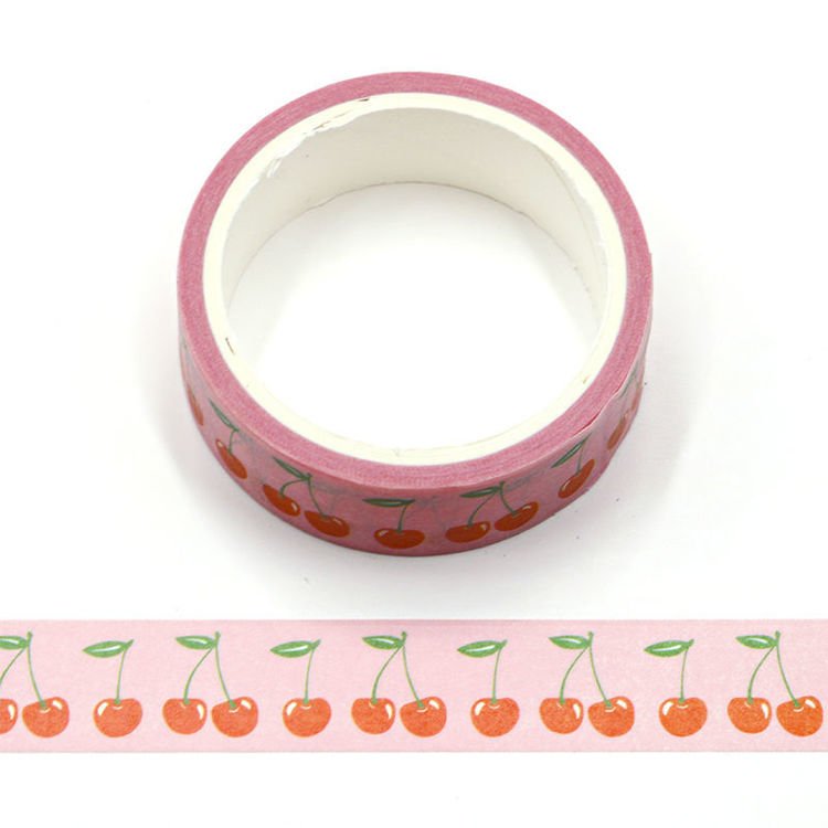 Cherry Washi Tape - Under the Rowan Trees - Under the Rowan Trees