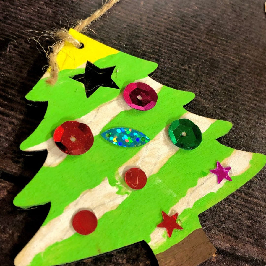 Christmas Tree Decoration Craft Kit - Under the Rowan Trees - Under the Rowan Trees