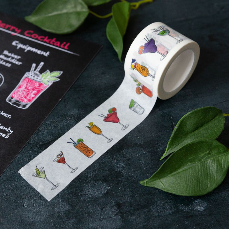 Cocktail Washi Tapes-Washi Tape-Under the Rowan Trees-