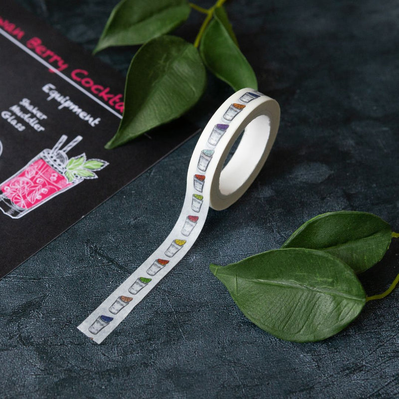 Cocktail Washi Tapes-Washi Tape-Under the Rowan Trees-