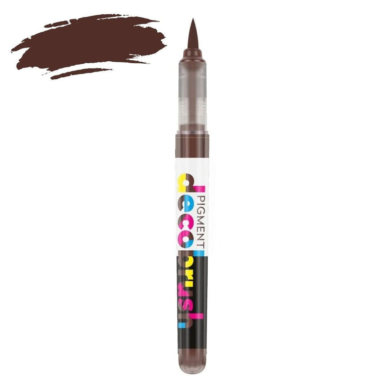 Karin Pigment Decobrush Opaque Brush Markers-Pens-Karin-Cocoa