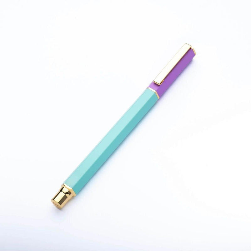 Contrast BallpointPen - Mint & Lilac-Pens-Yop & Tom-