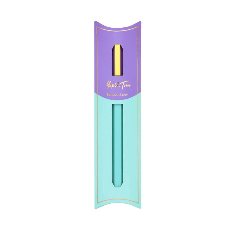 Contrast BallpointPen - Mint & Lilac-Pens-Yop & Tom-