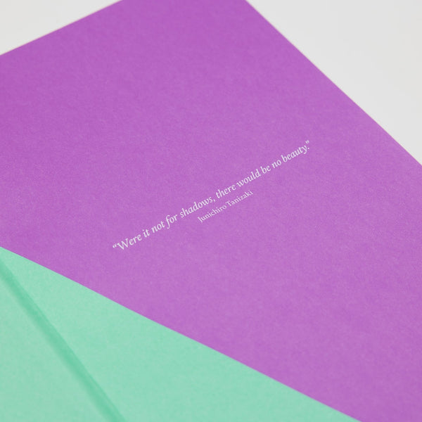 Contrast Lined Notebook Lilac & Mint-Notebooks-Yop & Tom-