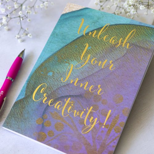 Creativity Dot Grid Notebook A5-Notebooks-Under the Rowan Trees-