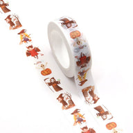 Cute Witch Washi Tape - Under the Rowan Trees - Under the Rowan Trees