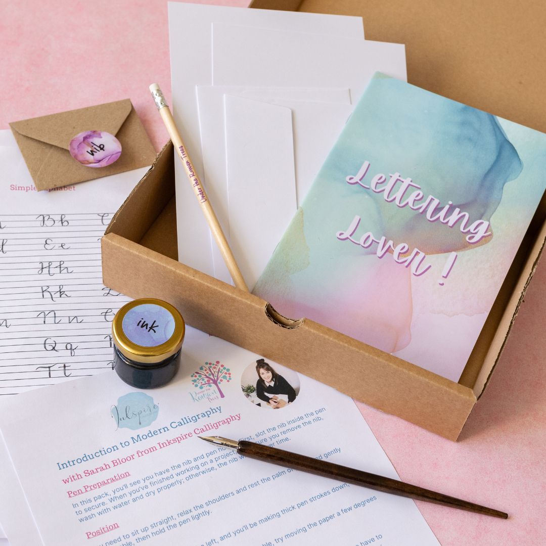 Dip Pen Calligraphy Beginner Set Under the Rowan Trees