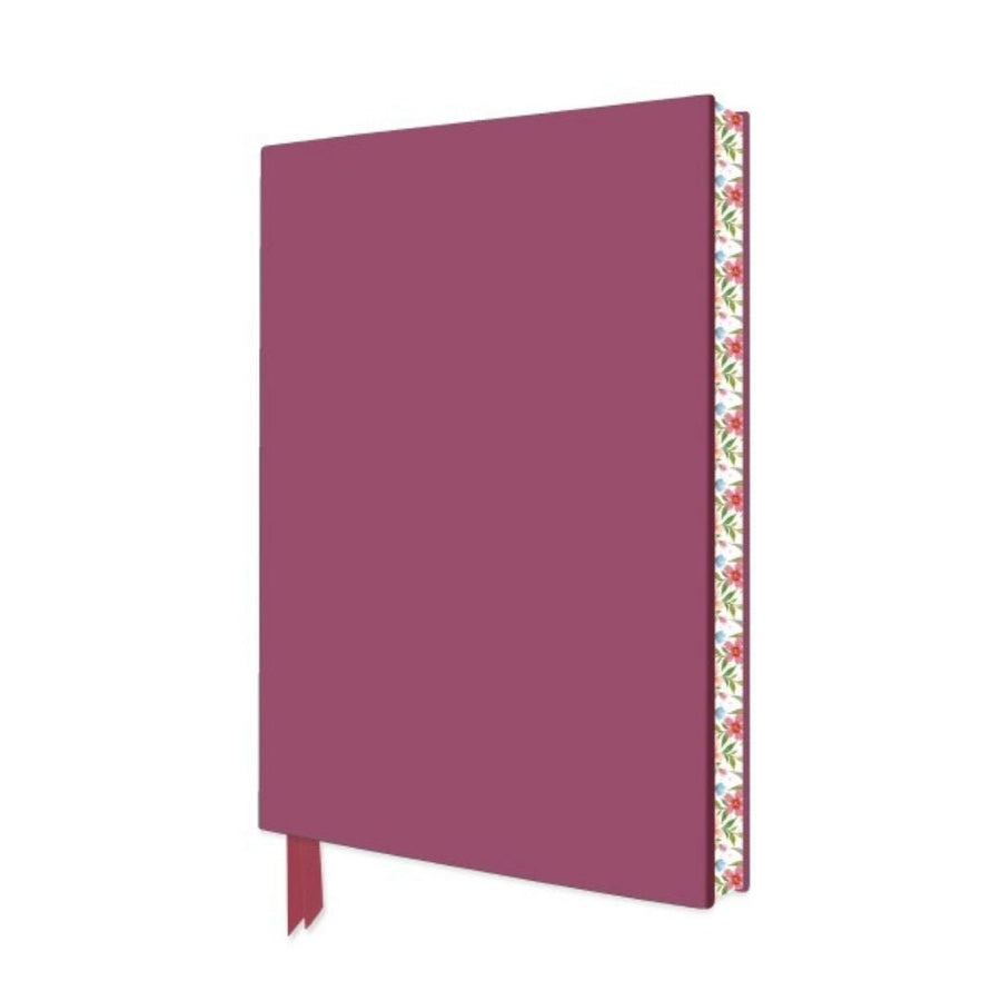 Dusky Pink A5 Lined Softcover Journal - Flame Tree - Notebooks - Under the Rowan Trees