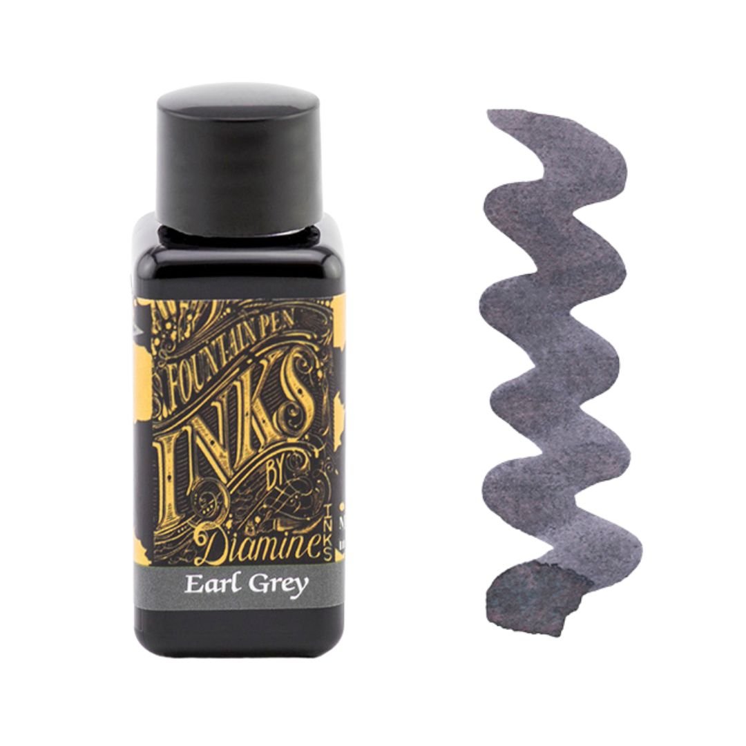 Earl Grey Diamine Fountain Pen Ink 30ml - Diamine - Under the Rowan Trees