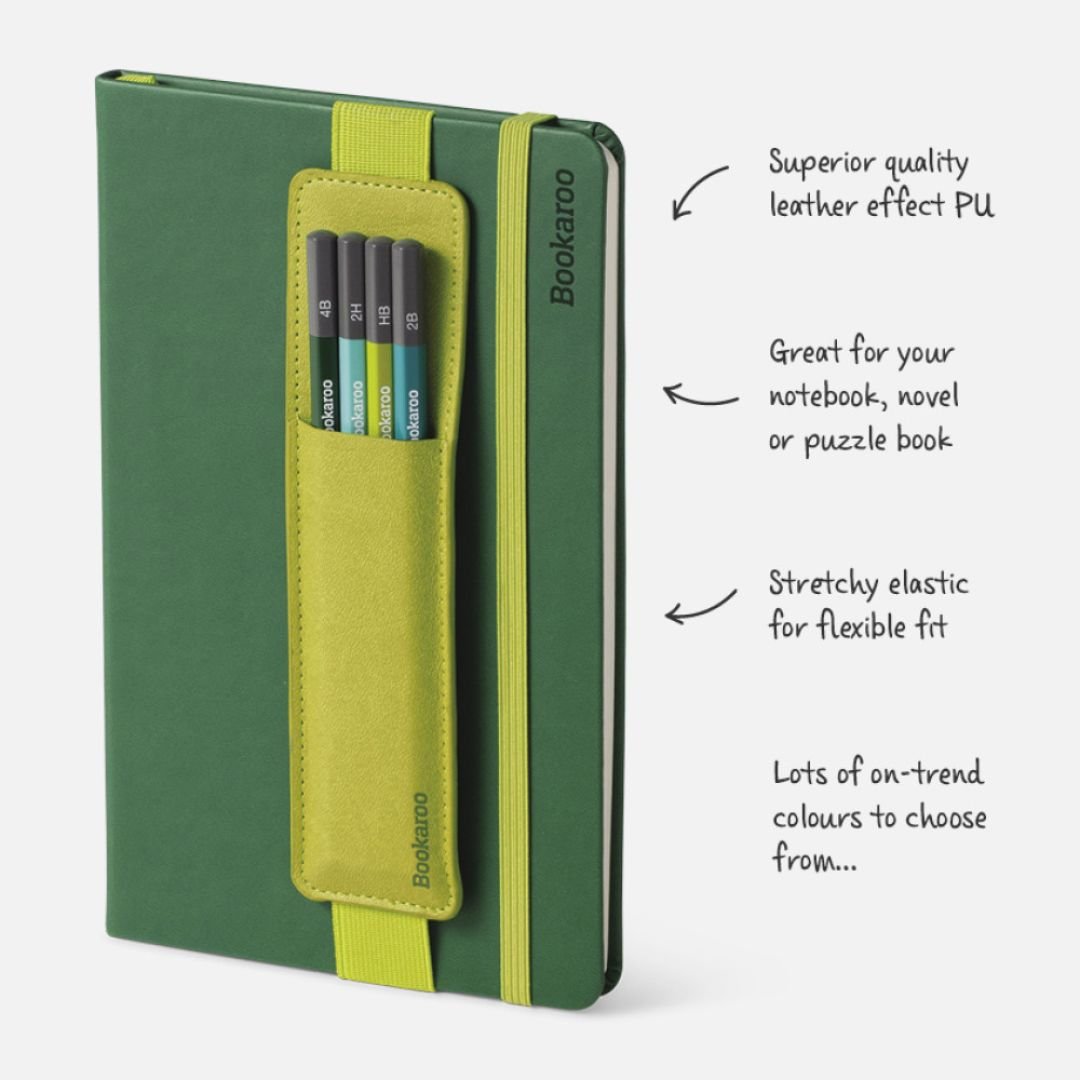 Elasticated Pen Pouch Chartreuse - Bookaroo - Storage - Under the Rowan Trees