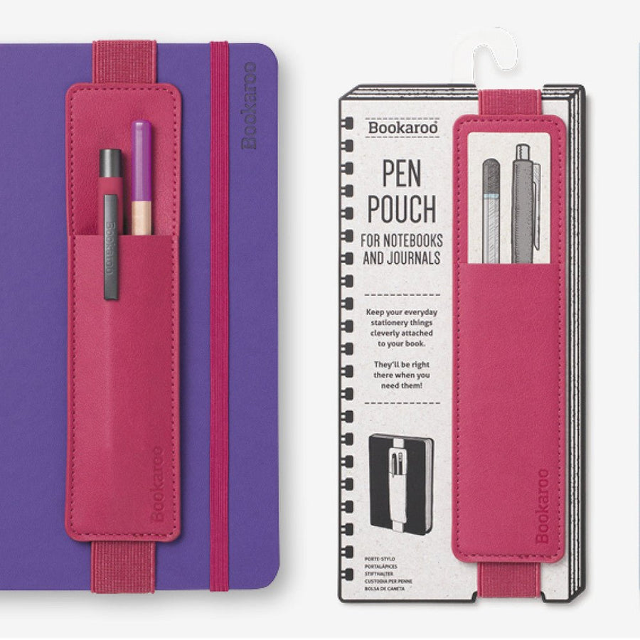 Elasticated Pen Pouch Pink - Bookaroo - Storage - Under the Rowan Trees