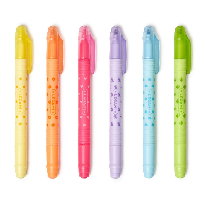Erasable Highlighters Set of 6 Legami-Pens-Legami-