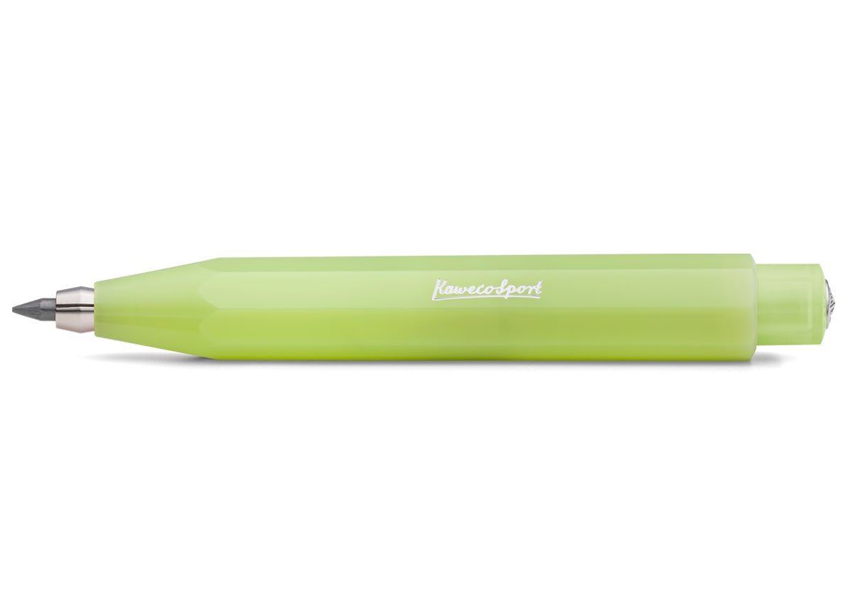 Fine Lime Frosted Sport Clutch 3.2 mm Pencil - Kaweco - Pencils - Under the Rowan Trees