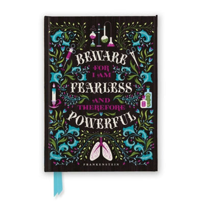 Frankenstein A5 Lined Journal - Flame Tree - Under the Rowan Trees