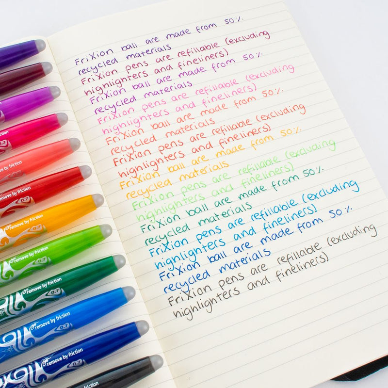 Frixion Ball 0.7mm Erasable Pens-Pens-Pilot-Black