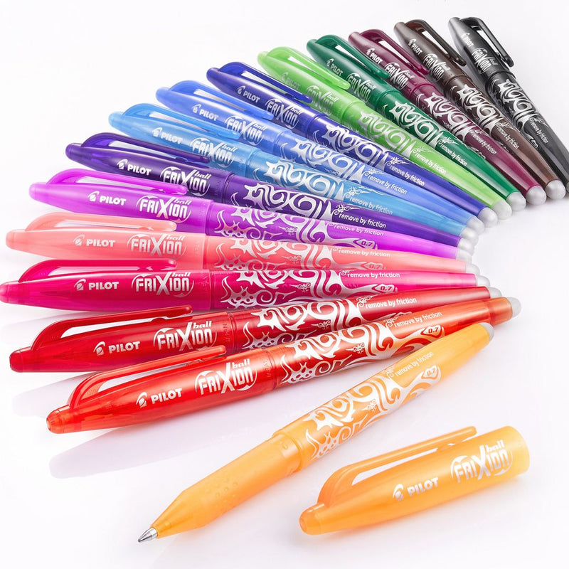 Frixion Ball 0.7mm Erasable Pens-Pens-Pilot-Black