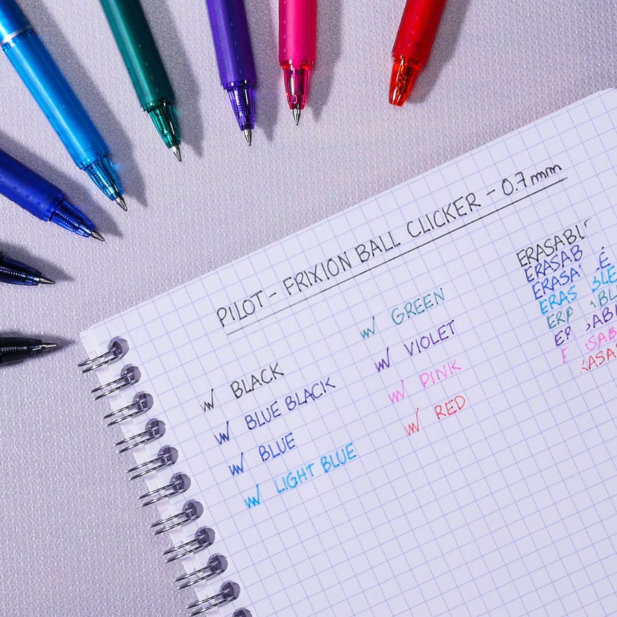 Frixion Ball Clicker Erasable Pen 0.7mm - Pilot - Under the Rowan Trees