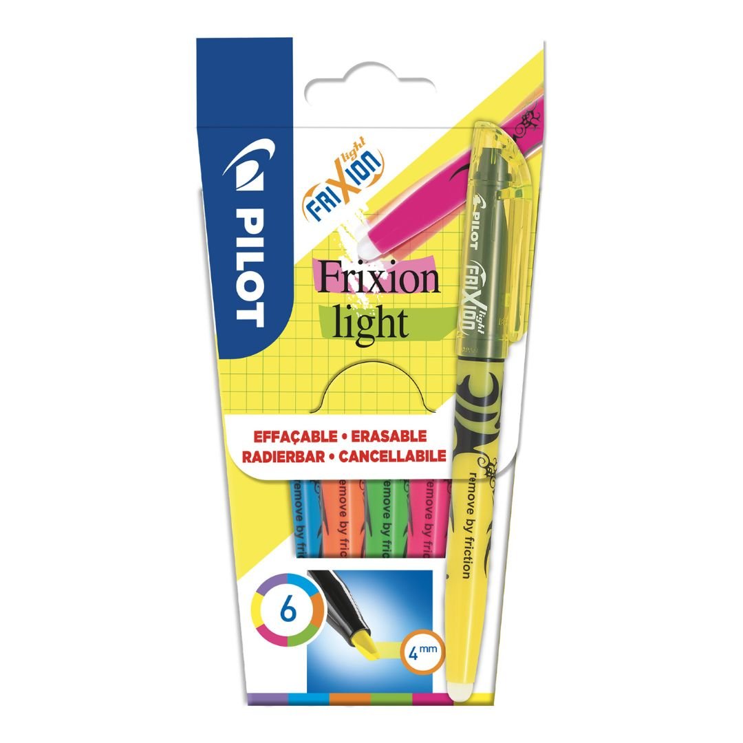 Frixion Light Fluorescent Erasable Highlighters - Pilot - Pens - Under the Rowan Trees