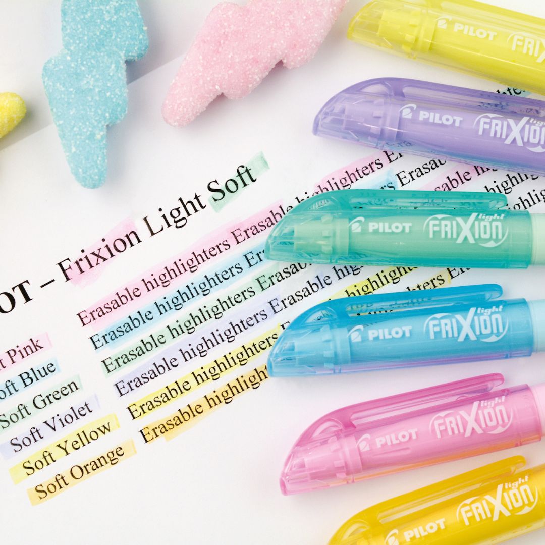 Frixion Light Soft Erasable Highlighters - Pilot - Under the Rowan Trees