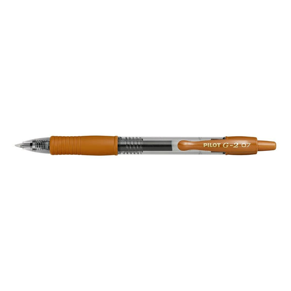 Gel Pens - G-2 07 Pilot-Pens-Pilot-Caramel