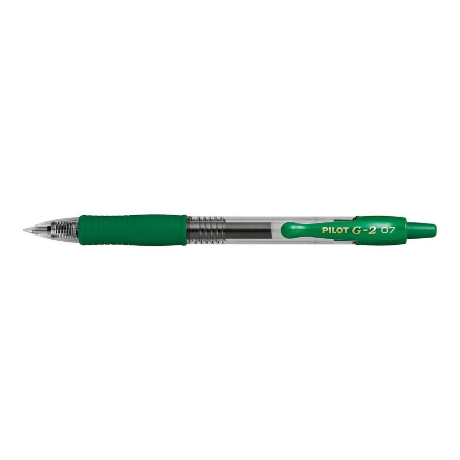 Gel Pens - G-2 07 Pilot-Pens-Pilot-Green