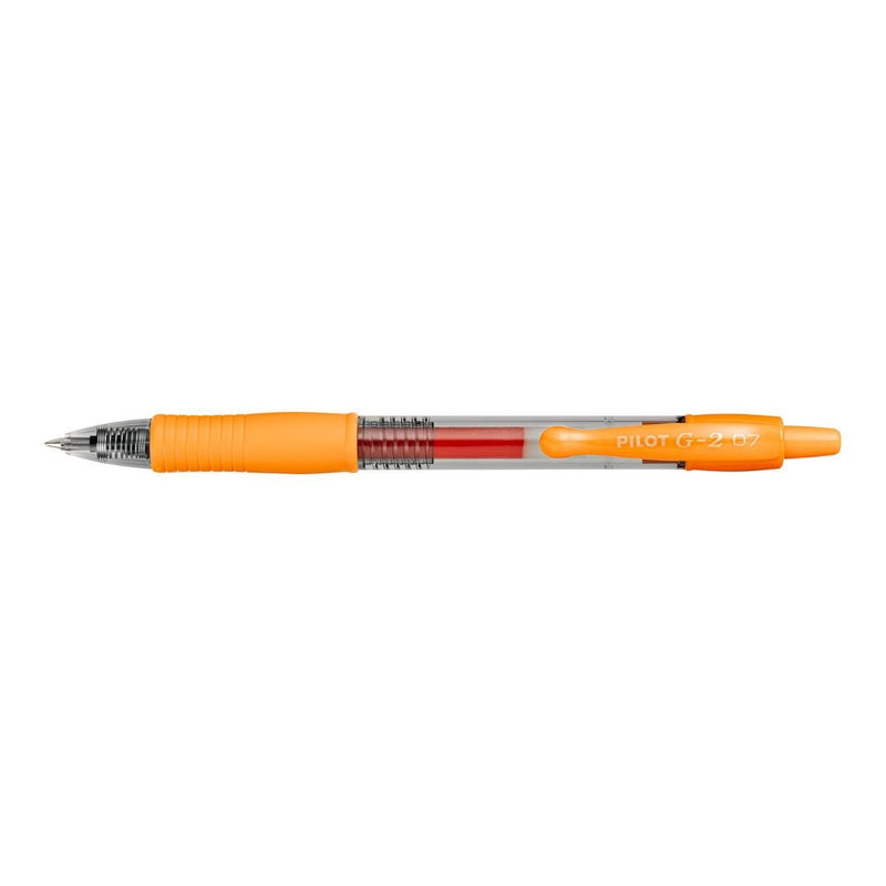 Gel Pens - G-2 07 Pilot-Pens-Pilot-Orange