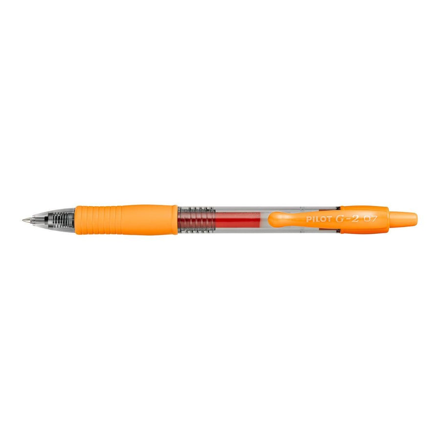 Gel Pens - G-2 07 Pilot-Pens-Pilot-Orange