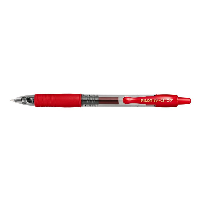 Gel Pens - G-2 07 Pilot-Pens-Pilot-Red