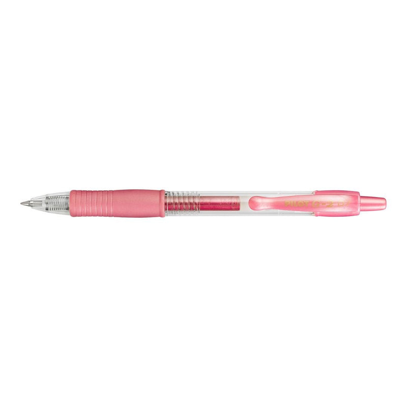 Metallic Gel Pens G-2 07 Pilot-Pens-Pilot-Pink